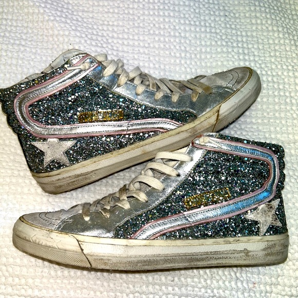 Golden Goose Shoes Golden Good Deluxe Brand Slidesneaker Size 4